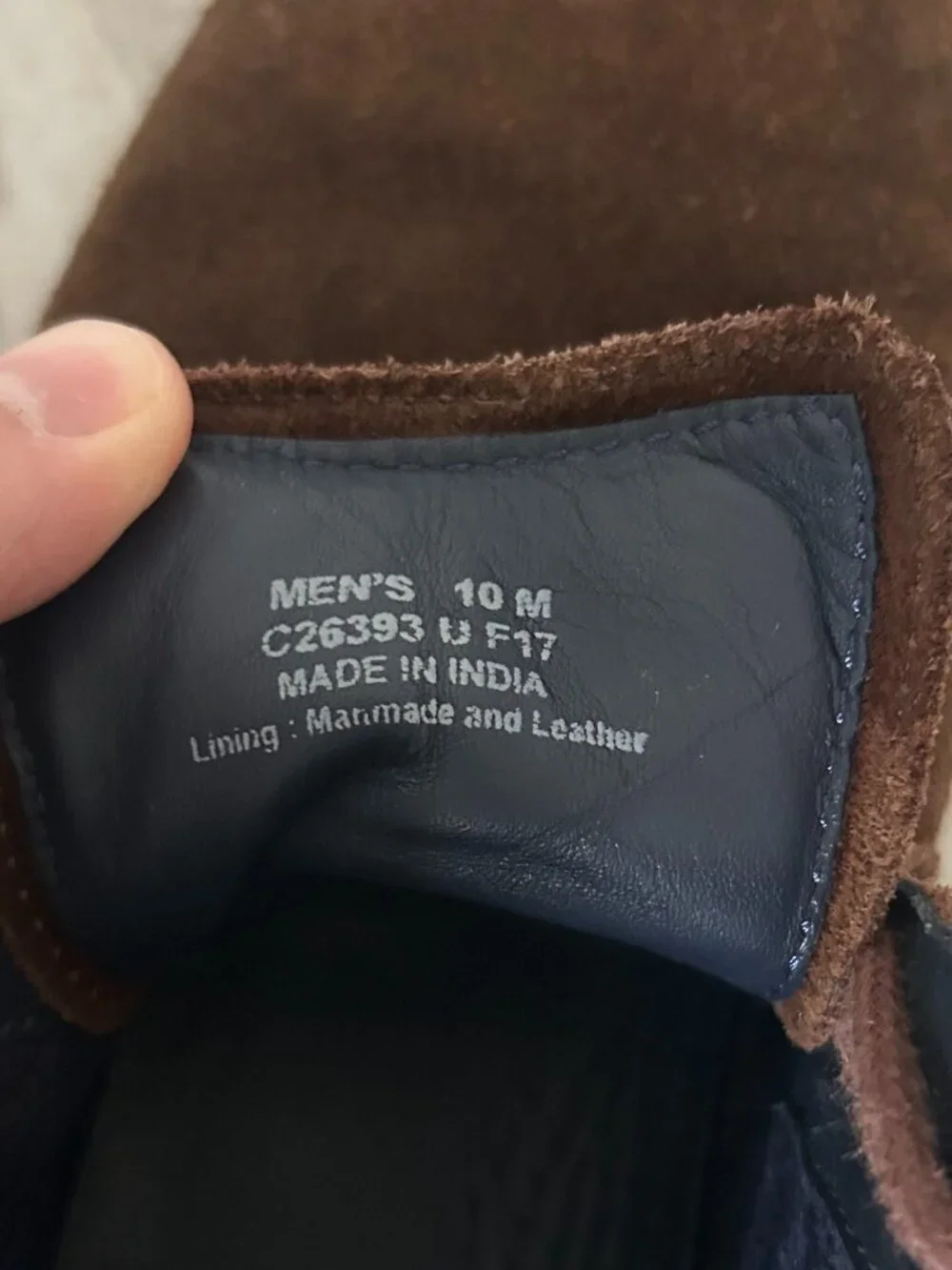 Cole Haan Ogden Stitch Chukka II Mens 10M Brown Suede Desert Boots C26393